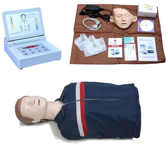 CPR190S 半身心肺復蘇模擬人,人工呼吸假人 CPR190S 半身心肺復蘇模擬人,人工呼吸假人